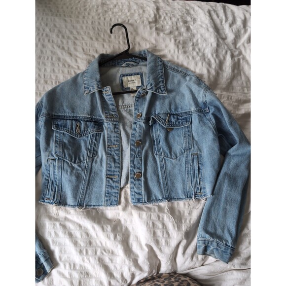 Medium cropped Jean jacket forever 21 - Picture 1 of 5